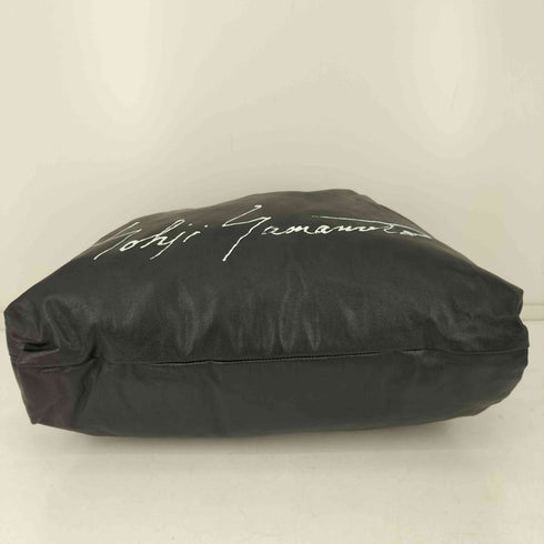 ディスコードヨウジヤマモト discord Yohji Yamamoto 23SS INFINITE SIGNATURE インフィニット シグネチャー レザー トートバッグ メンズ