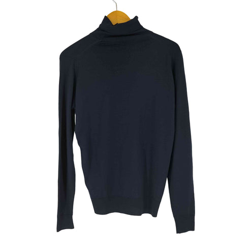 ジョンスメドレー JOHN SMEDLEY イギリス製 タートルネック セーター メンズ import:M