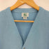 アイゾッドラコステ IZOD LACOSTE 80-90s USA製 ワンポイントロゴ アクリル カーディガン メンズ import:L