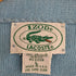 アイゾッドラコステ IZOD LACOSTE 80-90s USA製 ワンポイントロゴ アクリル カーディガン メンズ import:L