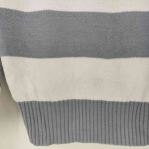 シュミーズラコステ CHEMISE LACOSTE 70S 中期 フランス製 ワンポイント ボーダー コットン ニット メンズ 40