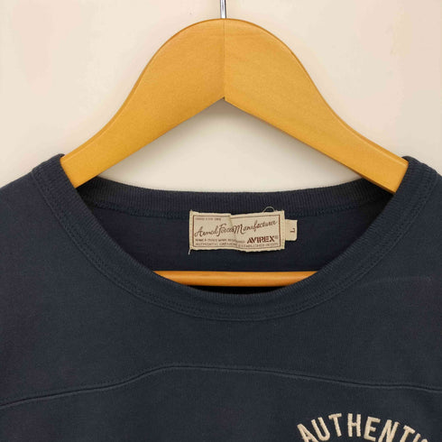 アヴィレックス AVIREX シグネチャー バーシティー Tシャツ メンズ JPN:L