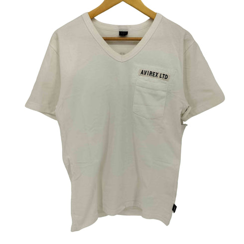 アヴィレックス AVIREX USN バックプリント ポケットTシャツ メンズ JPN:L