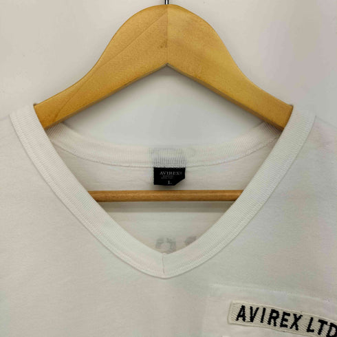 アヴィレックス AVIREX USN バックプリント ポケットTシャツ メンズ JPN:L