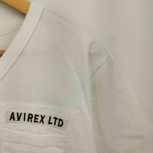 アヴィレックス AVIREX USN バックプリント ポケットTシャツ メンズ JPN:L