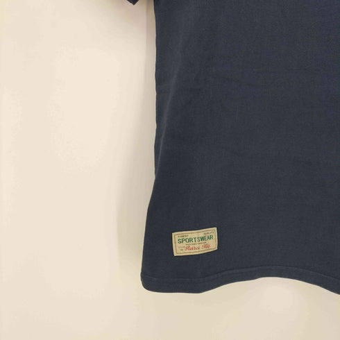 アヴィレックス AVIREX アーチロゴ刺繍 クルーネックtシャツ メンズ FREE