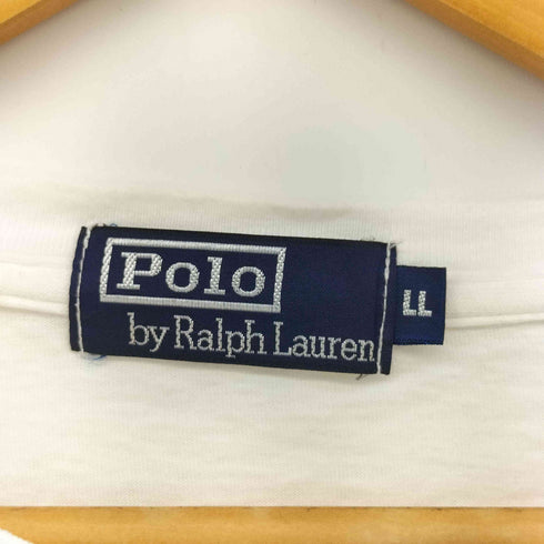 ラルフローレン RALPH LAUREN 90S ポニー刺繍 ポケットTシャツ シングルステッチ メンズ JPN:XL