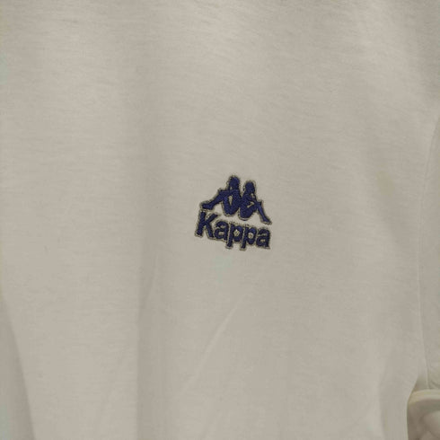 カッパ Kappa ロゴ刺繍Tシャツ シングルステッチ メンズ O