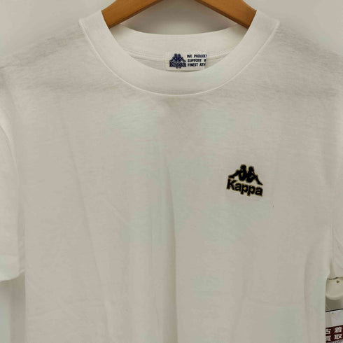 カッパ Kappa ロゴ刺繍Tシャツ シングルステッチ メンズ JPN:L