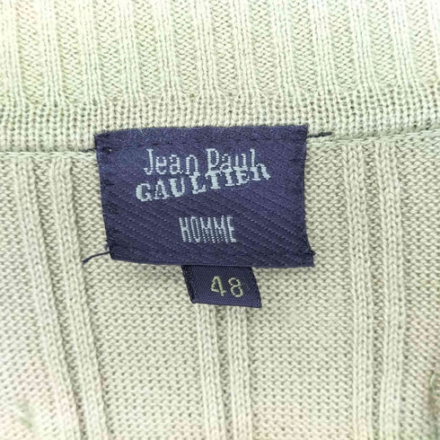 ジャンポールゴルチエオム Jean Paul GAULTIER HOMME 90s-00s コットン モックネック リブニット メンズ JPN:48