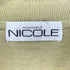 ニコル NICOLE デザインニットポロ メンズ