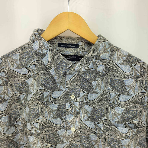 ダニエルクレミュ DANIEL CREMIEUX 総柄デザイン レギュラーカラー長袖シャツ メンズ xxl