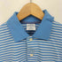 ブルックスブラザーズ 346 BROOKS BROTHERS SLIM FIT ボーダー 半袖 ポロシャツ メンズ import:XS