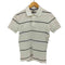 ブルックスブラザーズ 346 BROOKS BROTHERS SLIM FIT ボーダー 半袖 ポロシャツ メンズ import:XS
