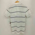 ブルックスブラザーズ 346 BROOKS BROTHERS SLIM FIT ボーダー 半袖 ポロシャツ メンズ import:XS