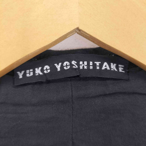 yuko yoshitake レザーエルボーパッチテーラードジャケット メンズ JPN:M