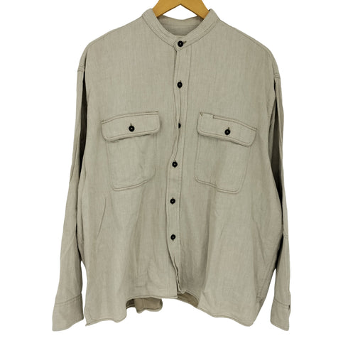 アンフィル unfil band collar バンドカラーシャツ メンズ JPN:5