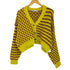 ザラ ZARA 柄切替カーディガン レディース import:M