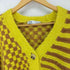 ザラ ZARA 柄切替カーディガン レディース import:M