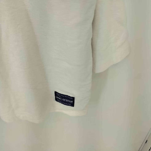 デンハム DENHAM PILE FOOTBALL TEE LS パイルフットボールTシャツ メンズ XL