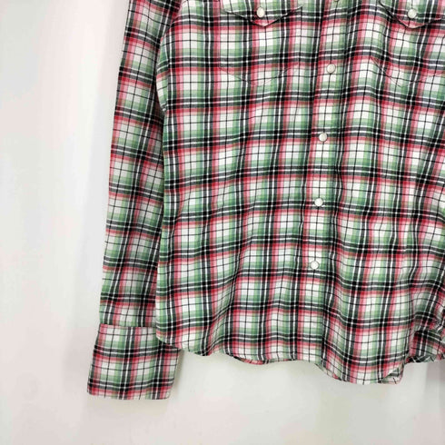 ポロジーンズカンパニーラルフローレン POLO JEANS COMPANY RALPH LAUREN チェック柄ウエスタンシャツ レディース JPN:M