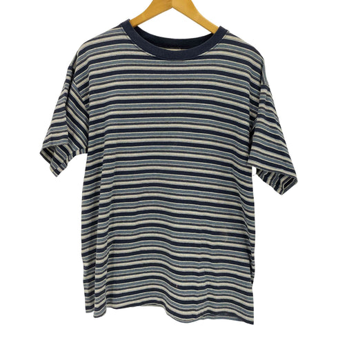 greatland MADE IN USA クルーネックボーダーS/S Tシャツ メンズ import:M