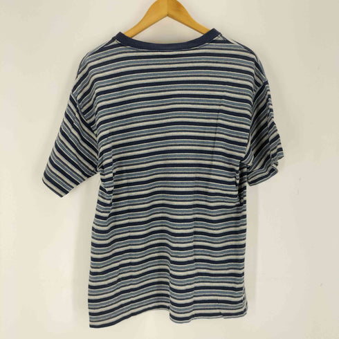greatland MADE IN USA クルーネックボーダーS/S Tシャツ メンズ import:M