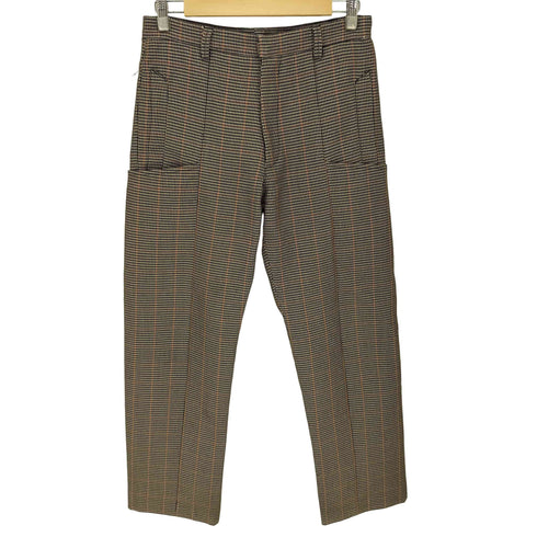 デラダ DELADA 19AW ジップフライ グレン チェック パンツ メンズ 44