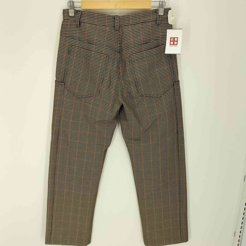 デラダ DELADA 19AW ジップフライ グレン チェック パンツ メンズ 44