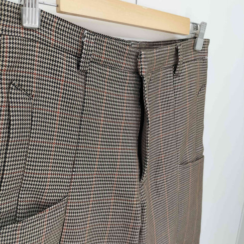 デラダ DELADA 19AW ジップフライ グレン チェック パンツ メンズ 44