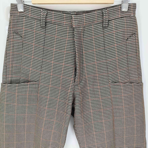デラダ DELADA 19AW ジップフライ グレン チェック パンツ メンズ 44