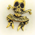 ギャングスタビル GANGSTERVILLE SKULL スカルデザイン ネックレストップ メンズ