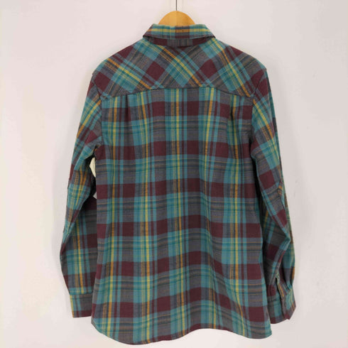 エルエルビーン L.L.Bean エルボーパッチ ネルチェックシャツ メンズ L-REG