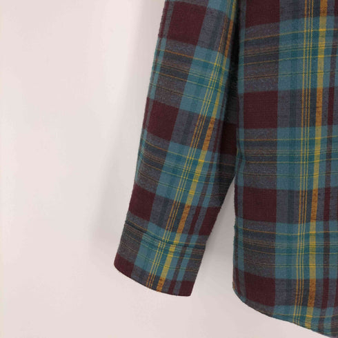 エルエルビーン L.L.Bean エルボーパッチ ネルチェックシャツ メンズ L-REG