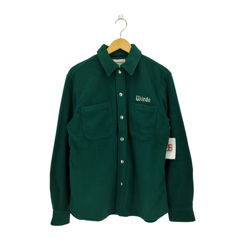 ウィアード WEIRDO FLAME L/S FLEECE SHIRTS フレイム フリース長袖シャツ メンズ M