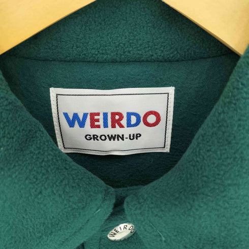ウィアード WEIRDO FLAME L/S FLEECE SHIRTS フレイム フリース長袖シャツ メンズ M