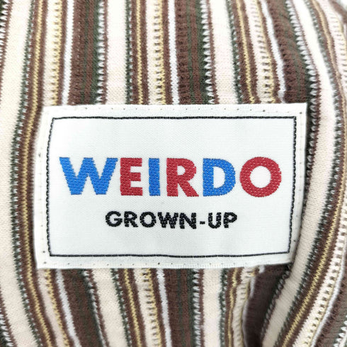 ウィアード WEIRDO PORN WEIRDO EASY PANTS 3Dニット イージーパンツ メンズ L
