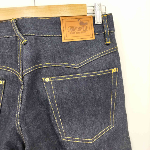 ギャングスタビル GANGSTERVILLE Thug Wide Denim サグ ワイド セルビッチデニムパンツ メンズ XL