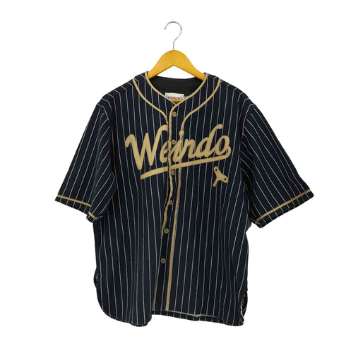 ウィアード WEIRDO WIND UP S/S BASEBALL SHIRTS ウィンドアップ ベースボール 半袖シャツ メンズ L