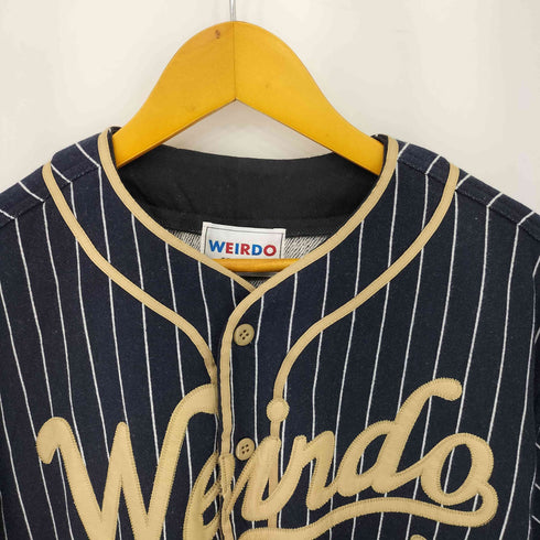 ウィアード WEIRDO WIND UP S/S BASEBALL SHIRTS ウィンドアップ ベースボール 半袖シャツ メンズ L