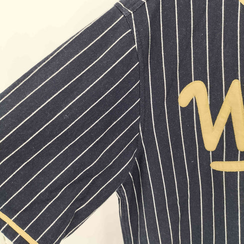 ウィアード WEIRDO WIND UP S/S BASEBALL SHIRTS ウィンドアップ ベースボール 半袖シャツ メンズ L