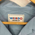 ウィアード WEIRDO WRD CORP S/S SHIRT ロゴデザイン オープンカラー 半袖シャツ メンズ XL