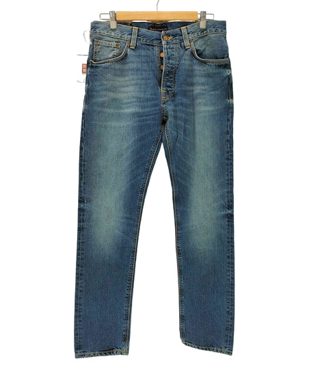 ヌーディージーンズ Nudie Jeans FEARLESS FREDDIE SHADED RAIN テーパードデニムパンツ メンズ 31×32