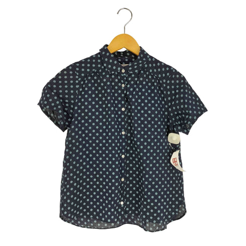 パークス PARKES ドット柄 半袖シャツ レディース JPN:M