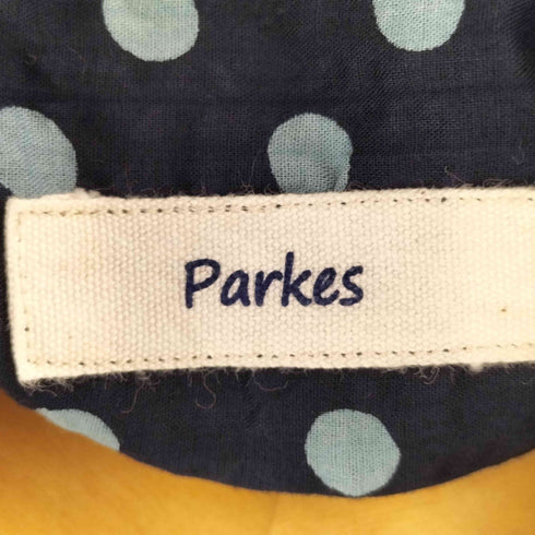 パークス PARKES ドット柄 半袖シャツ レディース JPN:M