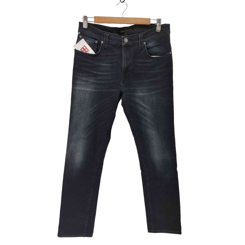 ヌーディージーンズ Nudie Jeans THINN FINN MORTAL INDIGO スキニーデニムパンツ メンズ 33×32