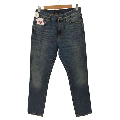 ヌーディージーンズ Nudie Jeans BRUTE KNUT CRISPY VIEWS ユーズド加工テーパードデニムパンツ メンズ 29×30