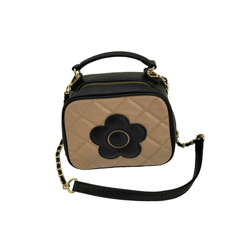 マリークワント MARY QUANT スクエアキルトデイジーパッチ 2WAYショルダー レディース