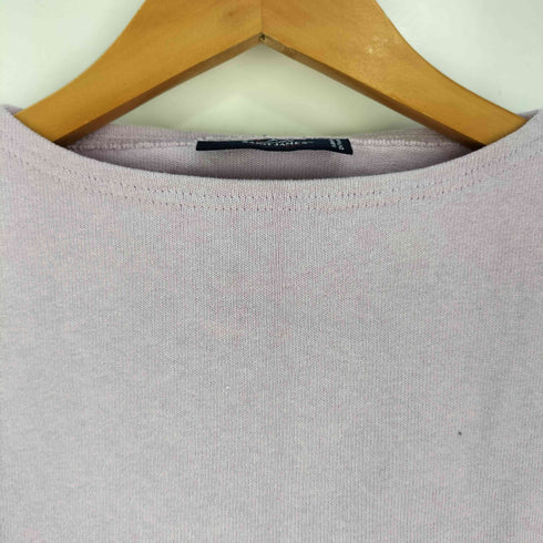セントジェームス SAINT JAMES フランス製 無地 バスクシャツ ボートネックTシャツ レディース XS