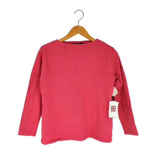 セントジェームス SAINT JAMES フランス製 無地 バスクシャツ ボートネックTシャツ レディース XS